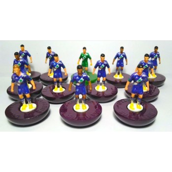 Subbuteo Andrew Table Soccer Anderlecht 2014-2015 on Hasbro bases